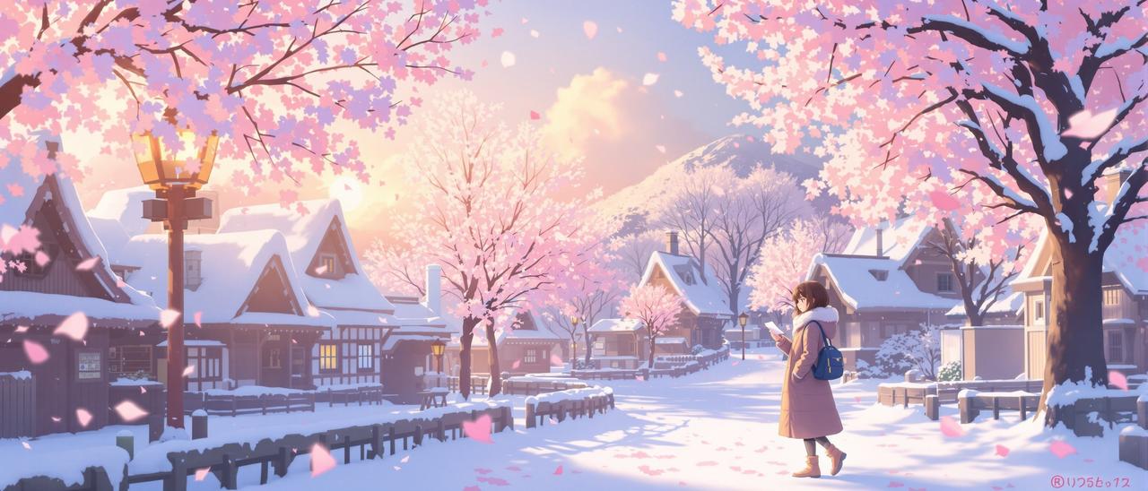 优动漫 - 雪国的春日来信
