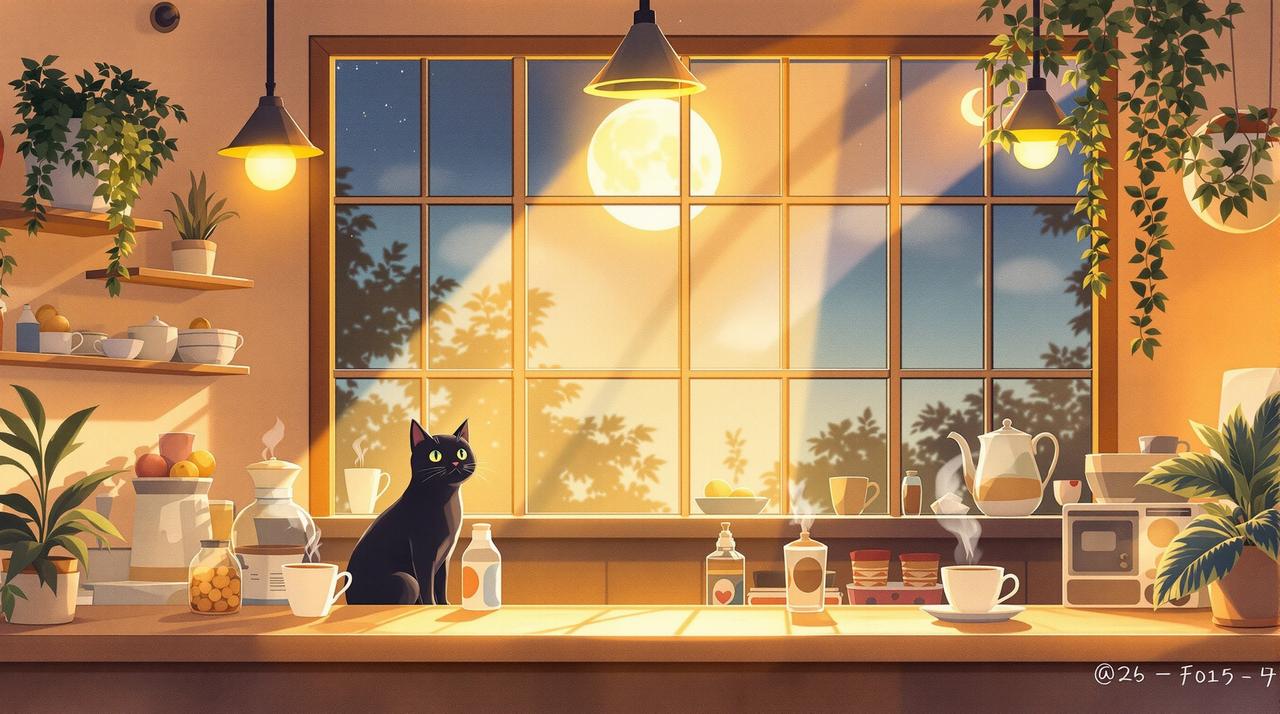 优动漫精选推荐 - 猫咪与月光咖啡馆